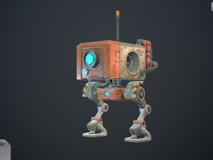 wanderer robot Model 3D