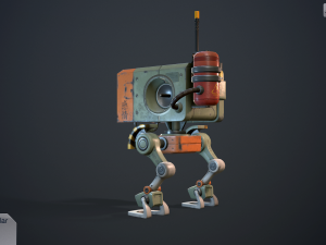 wanderer robot Model 3D