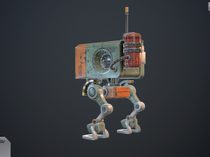 wanderer robot Model 3D