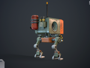wanderer robot Model 3D