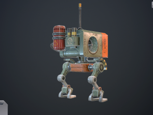 wanderer robot Model 3D