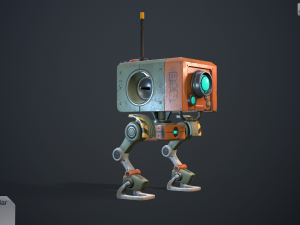 wanderer robot Model 3D