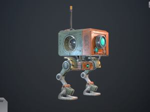 wanderer robot Model 3D