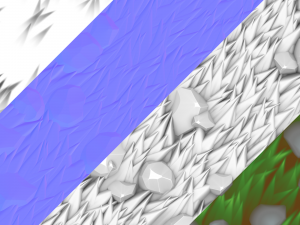 stylized grass and stones CG Текстури