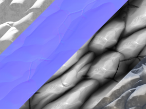 stylized snow rock Tekstur CG