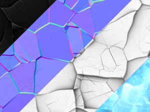 ice floor CG 텍스쳐