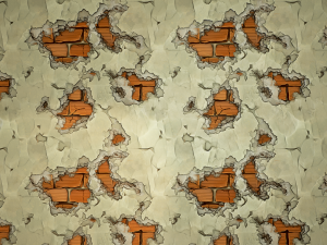 destroyed wall CG Texturen