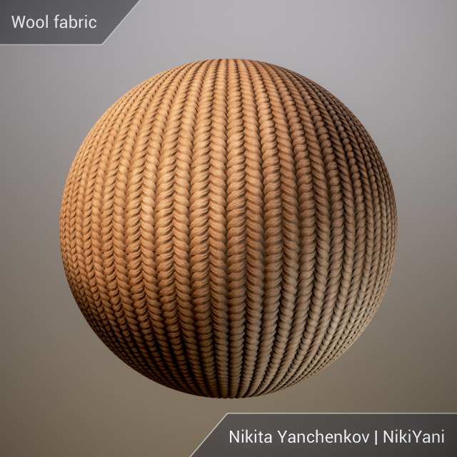 wool fabric CG Textures .c4d .max .obj .3ds .fbx .stl .blend 