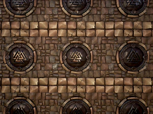 scandinavian stone wall CG Textures