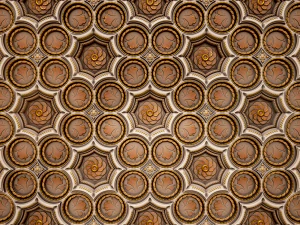 decorated carved ceiling CG Textures