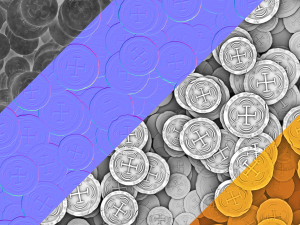 golden doubloons CG テクスチャ
