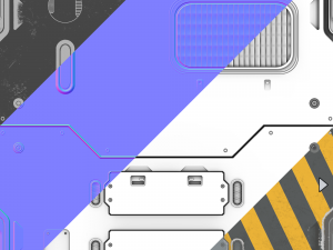sci-fi wall CG Textures