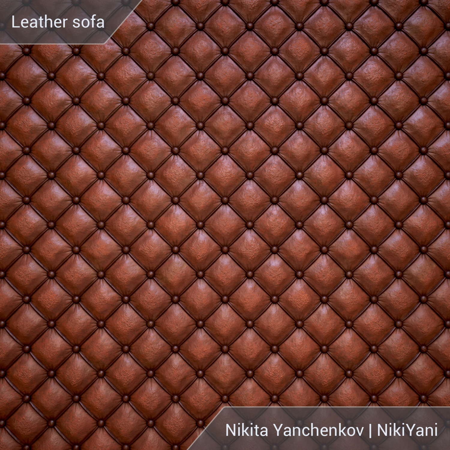 leather Textures & 3D Models