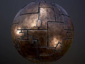 plaque de m&eacute;tal CG Textures