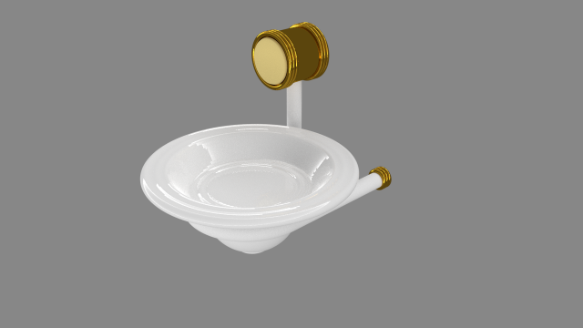 wall soap holder Modelo de impresión 3D .c4d .max .obj .3ds .fbx .stl .blend 