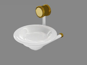 zeephouder voor aan de muur 3D printmodel