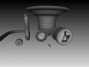 wall-mounted toothbrush holder 3D Print Model