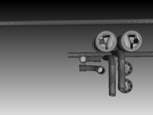 wall towel rack Modelo de Impressão 3D