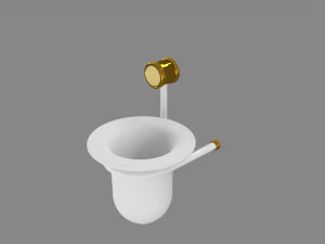 トイレブラシホルダー 3Dプリントモデル