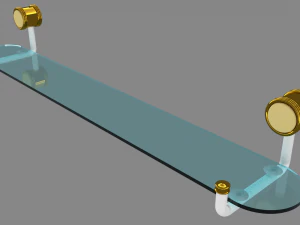 prateleira de banheiro Modelo de Impressão 3D