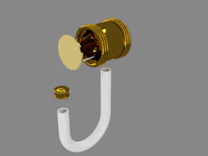 bathroom wall hanger 3D Print Model