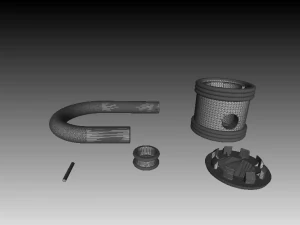 bathroom wall hanger 3D Print Model