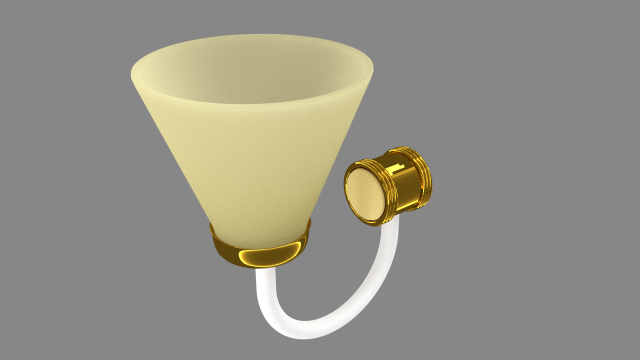 wall lamp 3D-Druckmodell .c4d .max .obj .3ds .fbx .stl .blend 