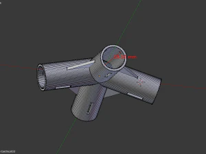 gazebo central joint 3D Print Model