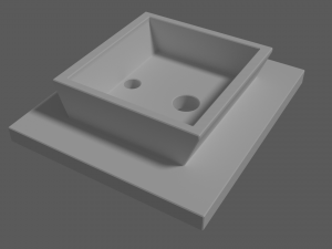 tripod plate 3D 프린트 모델