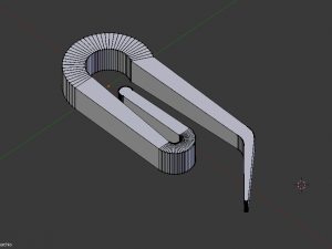 curtain hook 3D प्रिंट मॉडल