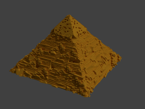 pyramid of cheopes 3D Print Model
