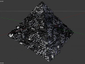 pir&acirc;mide de Qu&eacute;opes Modelo de Impressão 3D