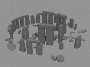 stonehenge 3D Print Model