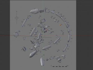 stonehenge 3Dプリントモデル
