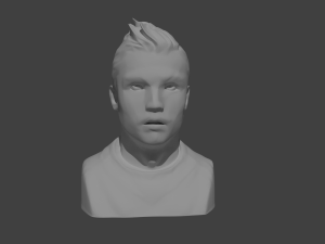 cristiano ronaldo 3Dプリントモデル
