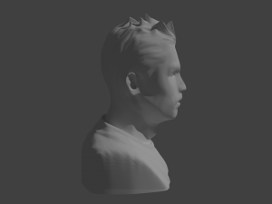 cristiano ronaldo 3Dプリントモデル