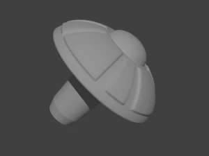 bot&atilde;o mod4 Modelo de Impressão 3D