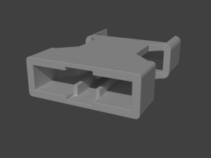 clip buckle Model Cetak 3D