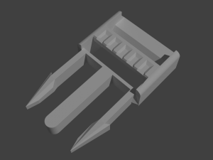 clip buckle Model Cetak 3D