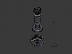 hydraulic fitting 3-4 3Dプリントモデル