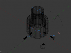 eyepiece reducer for telescope from 31 mm to 24 mm 3D Druckmodell