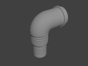 washing machine drain connection 3D Print Model