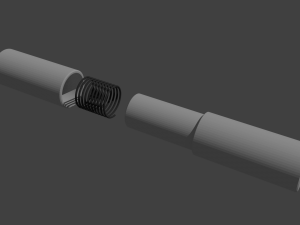 replacement for toilet paper holder 3D Print Model