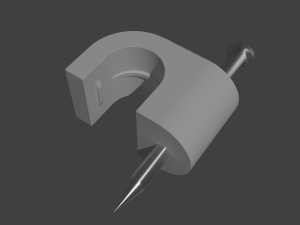 5-6 mm cable clips 3Dプリントモデル