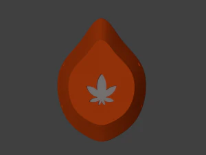 फ़िल्टर कट आउट और विनिमेय-प्रकृति मॉडल के साथ मास्क 3D प्रिंट मॉडल