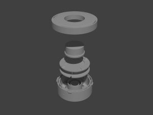 mower head Modèles 3D en vedette