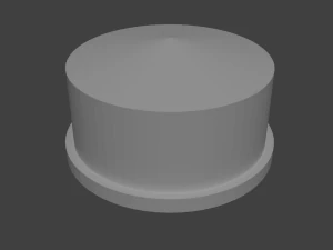 Teil der Bewegung des Motorsensenkopfes 3D Druckmodell