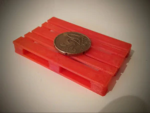 epal pallet 1-10 scale 3D Print Model