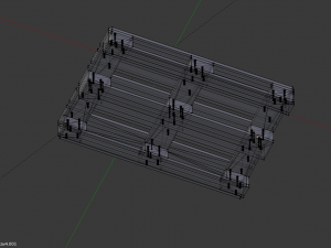 epal pallet 1-10 scale 3D 프린트 모델