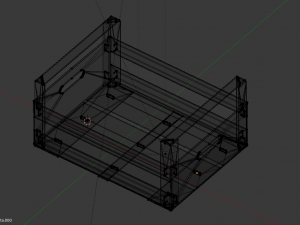 wooden box 3D Принт Модель